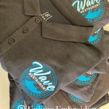 Wave Restaurant - Embroidered Polo Shirts