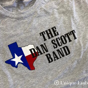 The Dan Scott Band- Screen printed t-shirts