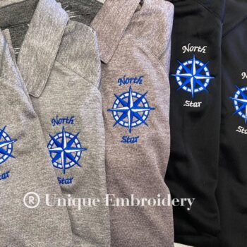 North Star - Embroidered Polo Shirts