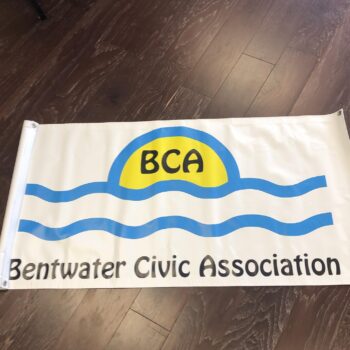 Bentwater Civic Association - Printed Banner
