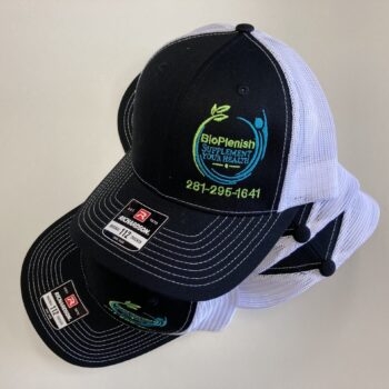 Bioplenish - Embroidered Richardson - Adjustable Snapback Trucker Cap - 112