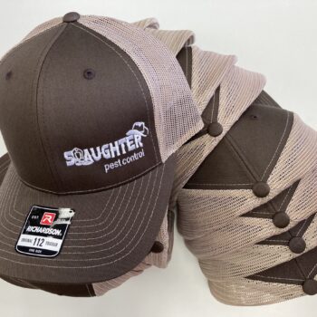 Slaughter Pest - Embroidered Richardson - Adjustable Snapback Trucker Cap - 112